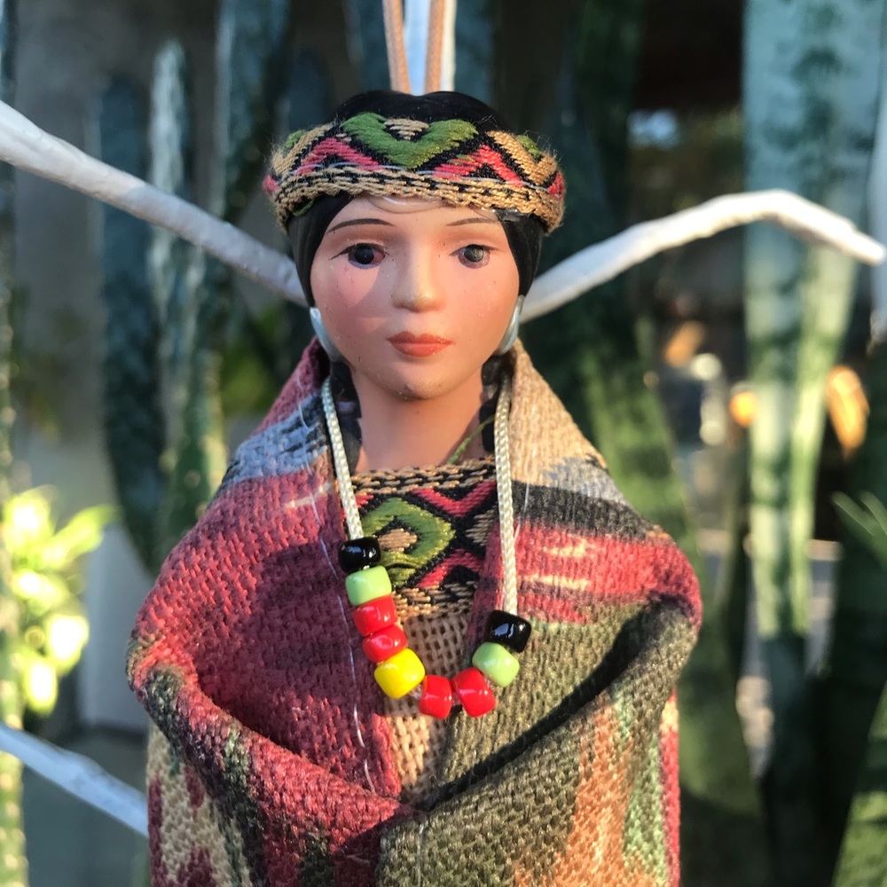 Native American Woman Ornament